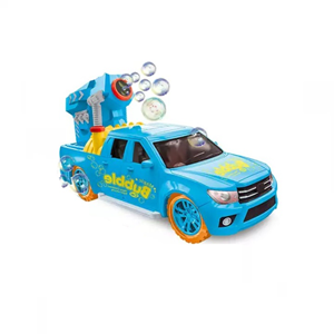  ماشین کنترلی شارژی حباب ساز آبی Remote Control Bubble Toy Car 2.4G -اسباب بازی
